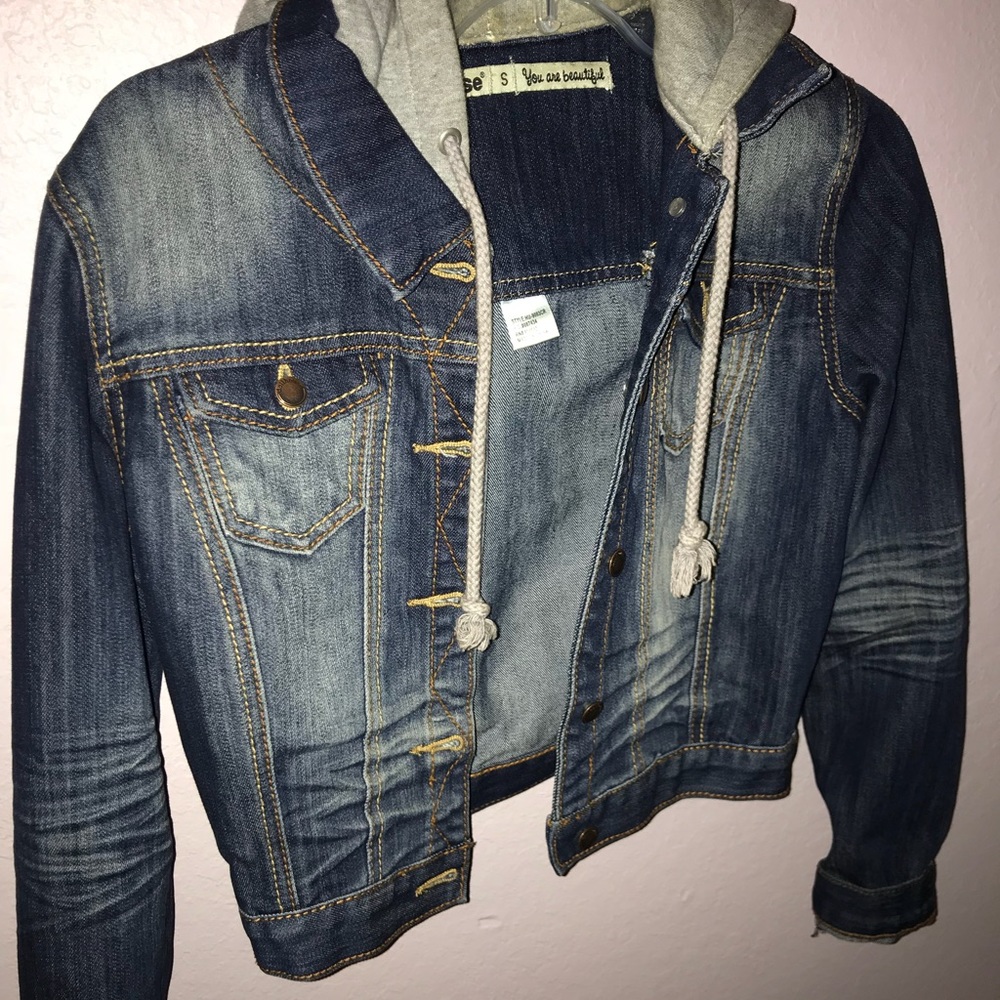 Dollhouse Cropped Jean Jacket